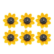 Sunflower refrigerator magnets kitchen decor 10 pcs