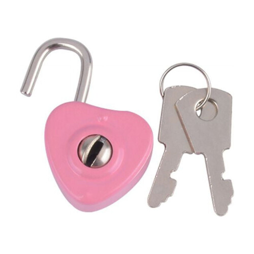 ESTONE Mini Padlock Key Lock for Luggage Zipper Bag