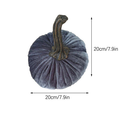 Halloween-Samtkürbis-Ornamente, superweich gefüllt