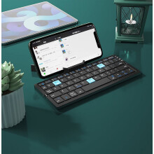 Jomaa Bluetooth keyboard foldable rechargeable mini