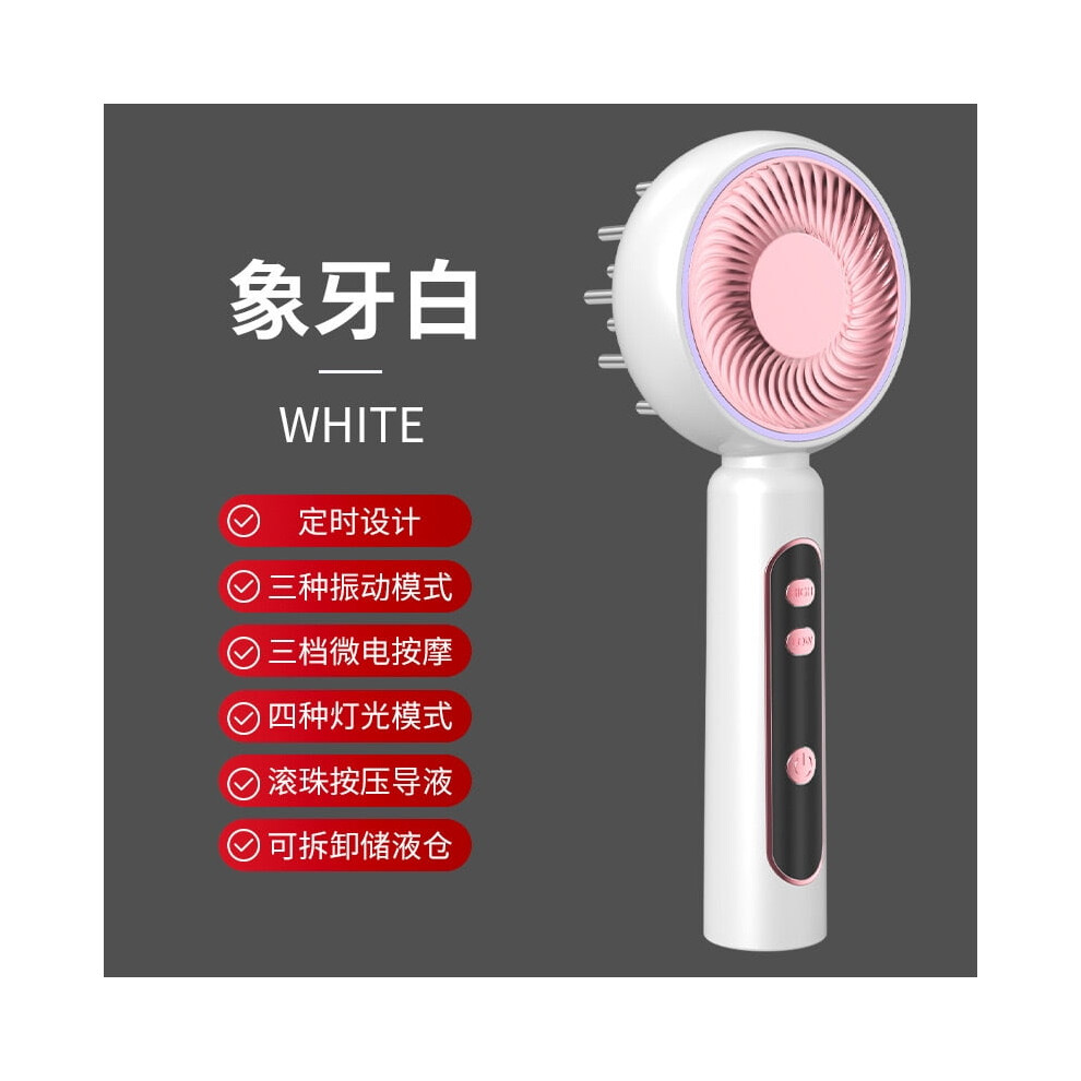 2-in-1 scalp care device with massager and dryer heads