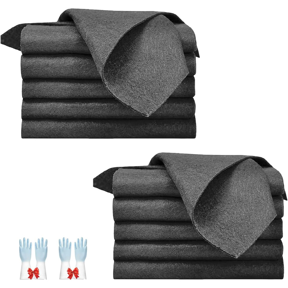 Microfiber Cleaning Cloth Thickened Reusable 1 Pack 913211622261