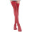 Calze compressive da donna sopra il ginocchio con bordo in pizzo e strass 1