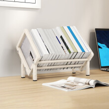 Stainless Steel Desktop Bookshelf Small