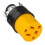 Extension Connector Female Plug End 1 Pack 2.8x1.5x1.5 in 1