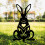 Easter Bunny Egg Acrylic Stake 3D Mirror Yard Decor Style B 1