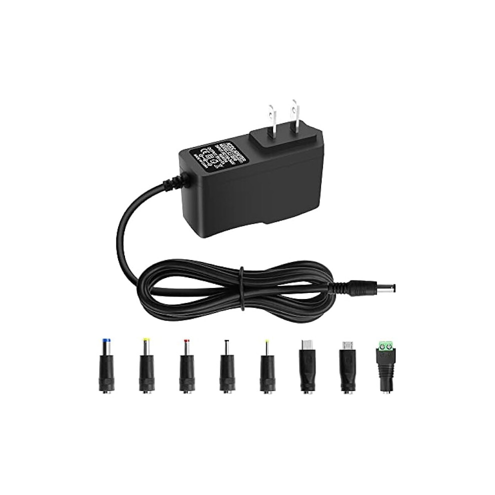 Dc Power Adapter 5V 1A 5W With 8 Tips 913466116362