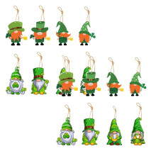 St. Patrick's Day Shamrock Ornaments 16 or 8 pcs
