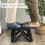 Tabouret pliable en plastique avec poignée (1 pièce) 4