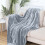 Reversible Flannel Throw Blanket Microfiber Fleece 27x40 5