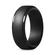 Silicone Wedding Ring for Men 8mm Wide