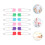 Stainless Steel Diaper Pins 12 Pieces 8
