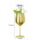 Ensemble de 4 verres à vin isothermes en acier inoxydable 1