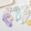 Calzini da bambina in cotone con volant, pizzo e risvolto, confezione da 5 pezzi 4