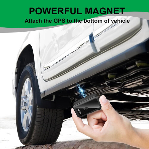GPS car tracker with voice recorder and magnetic mount 2