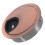 Bureaudoorvoeren van zinklegering, rond, 2 stuks 7