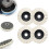 Wool Felt Flap Polishing Disc 5 inch 4 pcs 1