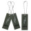 Survival Whistle High-Decibel Emergency Alert 3pcs 5