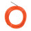 4Mm 30 Meter Orange Guide Device Nylon Electric Cable Push Pullers Duct Snake Rodder Fish Tape Wire 2