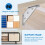 4pcs Multifunctional Stainless Steel Angle Code Right Angle Fixed Bracket Furniture Wood Board Angle Hardware Accessories 5