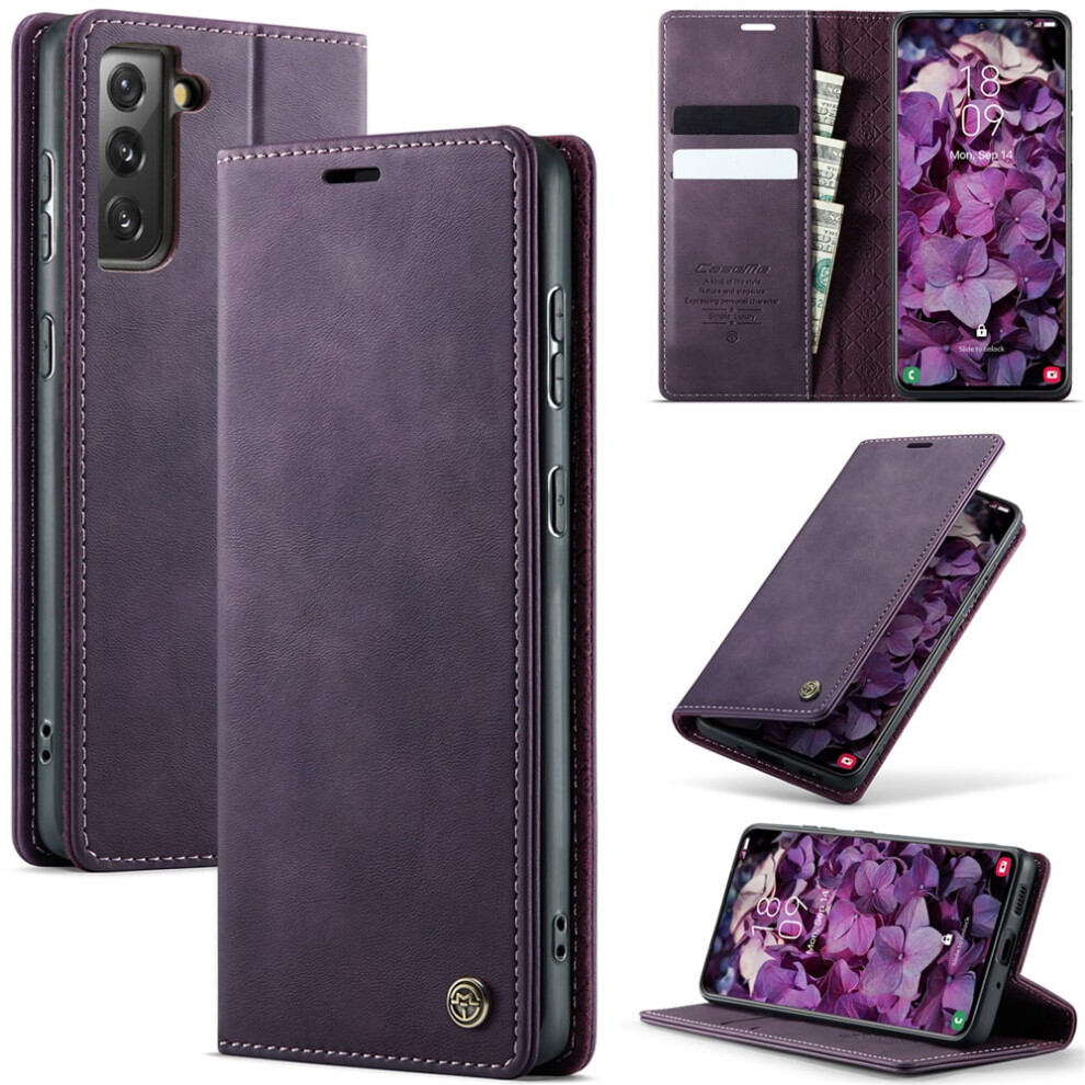 Caseme Calf Leather Wallet Case For Samsung Galaxy S21 Fe 974856097463