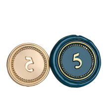 Wax Seal Stamp Number Series for Wine Packaging Decoration