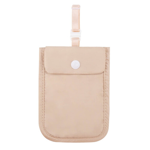 Women's Solid Color Coin Pouch Wallet with Flap Clasp