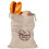 Cotton Bread Storage Bag with Drawstring Red 1