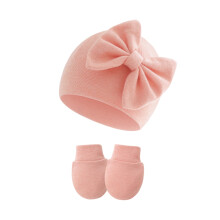Baumwollmütze und Fäustlinge für Babys, Größe Frühchen