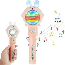 LED Rotating Wand with Music and Multi-Color Glow 1pc