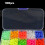 Set assortito di perline da pesca in plastica morbida, ovali e rotonde, 1000 pezzi 6