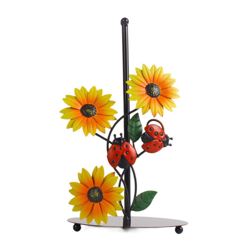 Christmas tissue holder stand iron vertical napkin rack