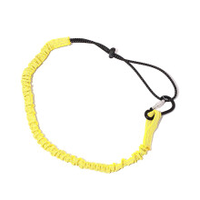 Portable tool lanyard with screw-lock carabiner and nylon