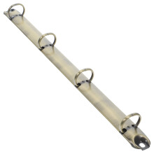 Metal Clip Ring Binder Mechanism 4-Ring A4