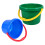KALLORY plastic bucket outdoor multifunctional 2 pcs 6