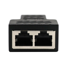 Network Splitter Adapter RJ45 Dual Output for DSL Cable