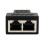 Network Splitter Adapter RJ45 Dual Output for DSL Cable 1