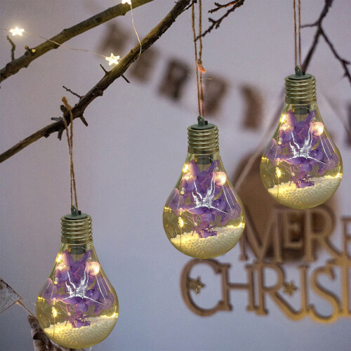 Glowing Hydrangea Ball Chandelier Ornament LED 1PC