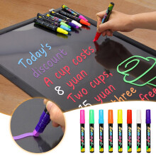 Outline Marker Pen Set Metallic Neon 8 Colors 7mm Tip