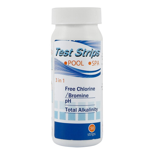 Pool and Spa Test Strips 100 Count pH Chlorine Alkalinity
