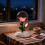 Warm Glow Preserved Flower Night Light USB Powered 1