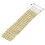 Ronds de serviette en forme de diamant, décoration de table dorée, 10 pièces 4