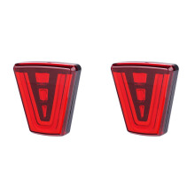 2X LED F1 V Style Brake Light Universal Car Rear Driving Fog Lights Rear Tail Third Brake Lamp for Car SUV JDM BBA