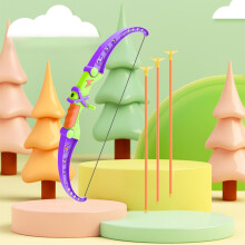 Bow and Arrow Set with 3 Suction Cup Arrows