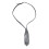 Necktie Necklace Adjustable Length 1 piece 1
