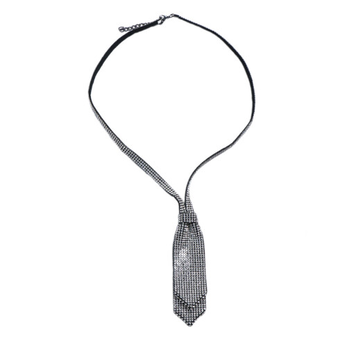 Necktie Necklace Adjustable Length 1 piece