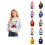 Boys graphic print hooded sweatshirt long sleeve pullover 1