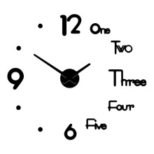 Pendulum Wall Clock Black 27 Inch