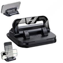 Car Phone Holder 360 Degree Rotation, Suitable for car Navigation in-car Dashboard, Adjustable Angle Mobile Phone Holder with Suction Cup