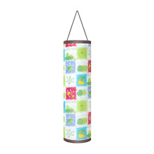 Fabric Hanging Garbage Bag Dispenser Cylindrical 1 Pack